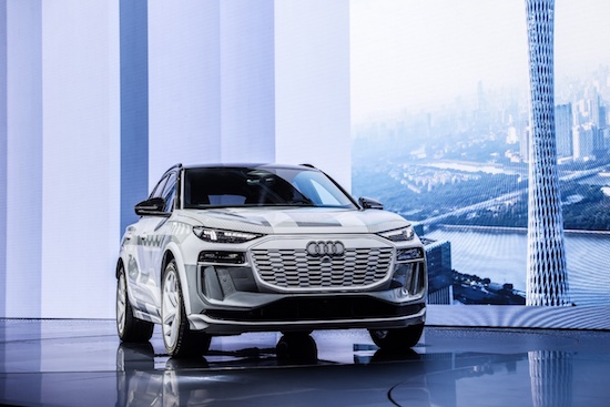 Audi unveiled at Guangzhou Auto Show in 2023, and firmly promoted the electrification process in China _fororder_image003