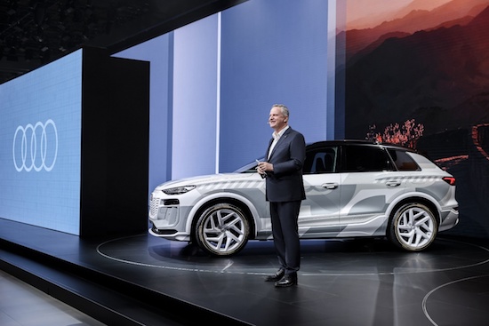 Audi unveiled at the 2023 Guangzhou Auto Show, firmly promoting the electrification process in China _fororder_image002